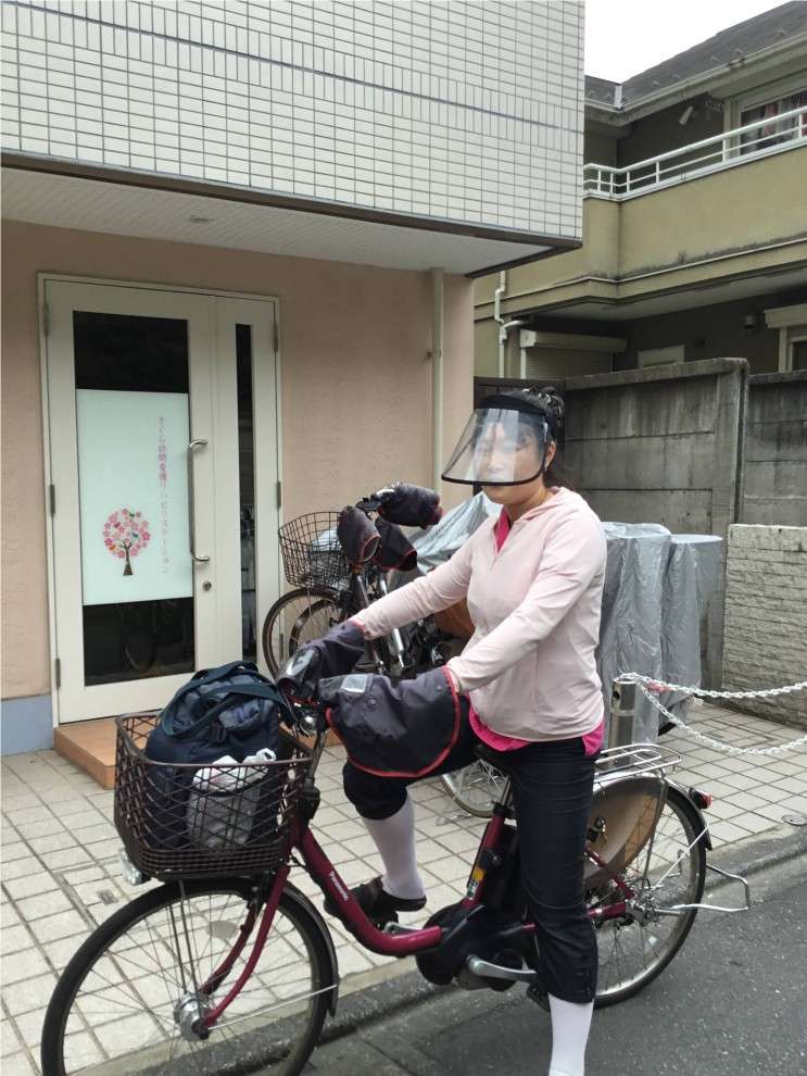 徒歩 1 時間 40 分 自転車